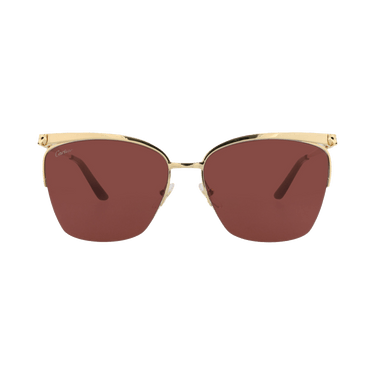 Cartier Square Sunglasses — Gold
