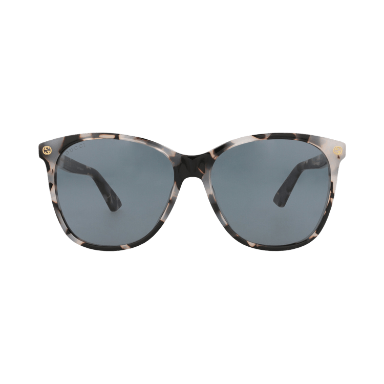 Gucci Round Sunglasses — Brown