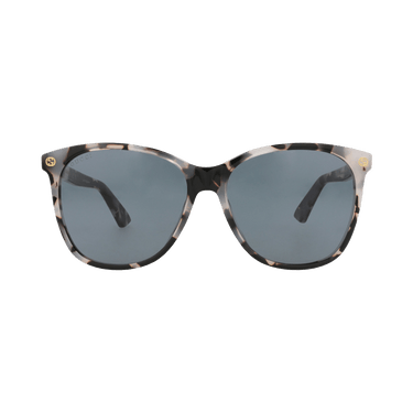 Gucci Round Sunglasses — Brown
