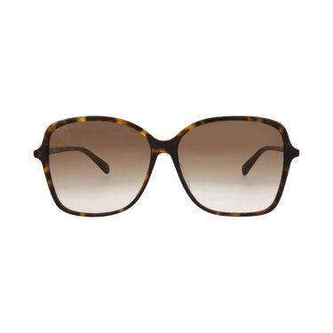 Gucci Square Sunglasses — Brown
