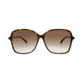 Gucci Square Sunglasses — Brown