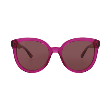 Gucci Round Sunglasses — Pink