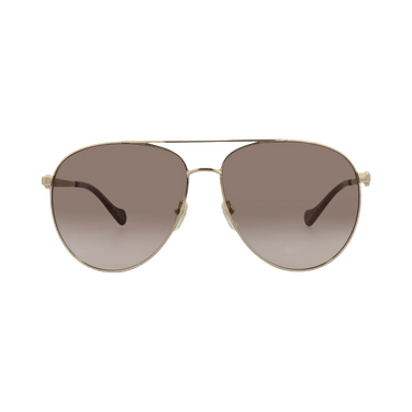 Gucci Aviator Sunglasses — Gold