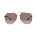 Gucci Aviator Sunglasses — Gold