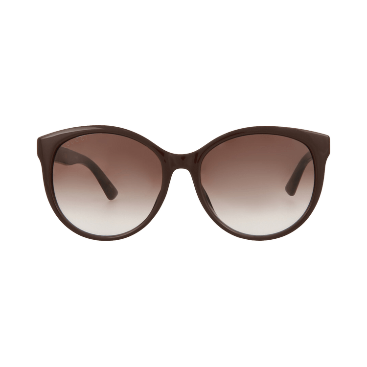 Gucci Cat Eye Sunglasses — Brown
