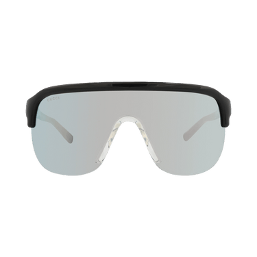 Gucci Shield Sunglasses — Black