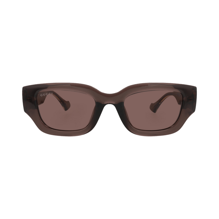 Gucci Cat Eye Sunglasses — Brown