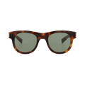 Saint Laurent Round Sunglasses — Brown