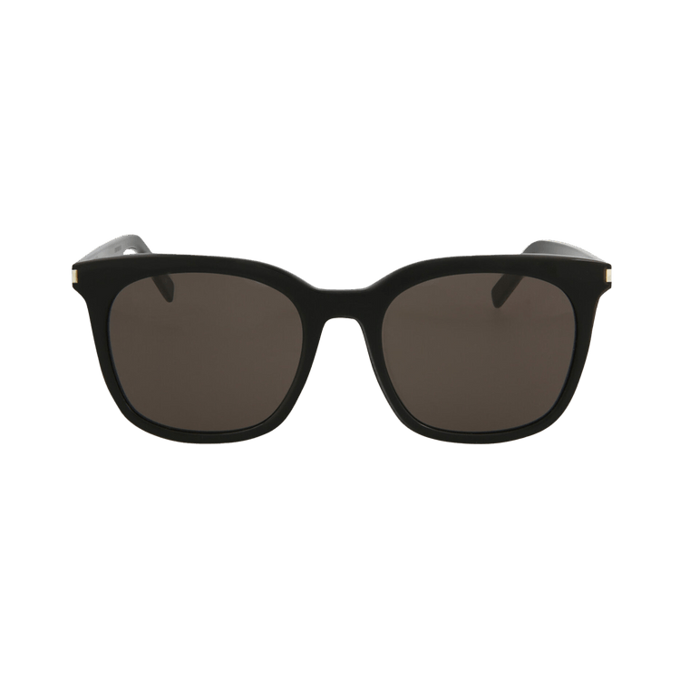 Saint Laurent Square Sunglasses — Black