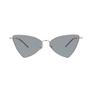Saint Laurent Cat Eye Sunglasses — Silver