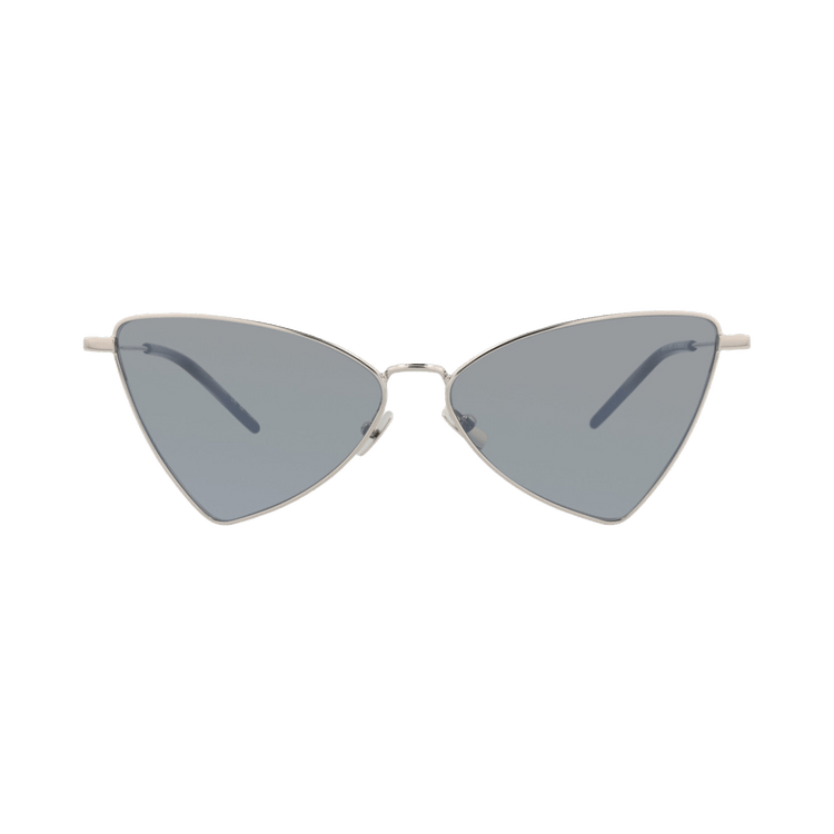 Saint Laurent Cat Eye Sunglasses — Silver