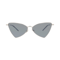 Saint Laurent Cat Eye Sunglasses — Silver