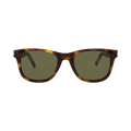 Saint Laurent Square Sunglasses — Brown
