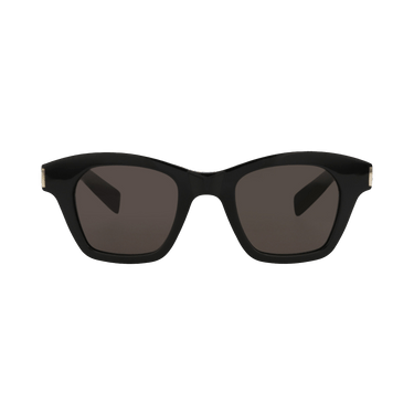 Saint Laurent Square Sunglasses — Black