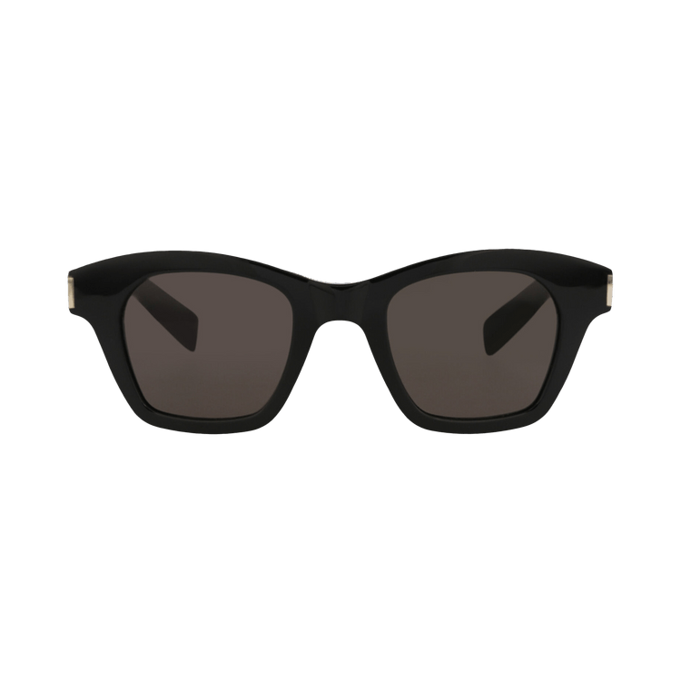 Saint Laurent Square Sunglasses — Black