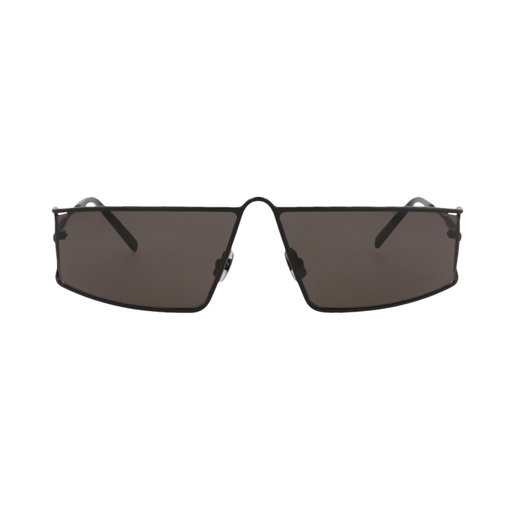 Saint Laurent Square Sunglasses — Black