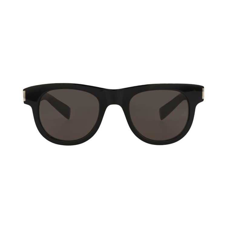 Saint Laurent Round Sunglasses — Black