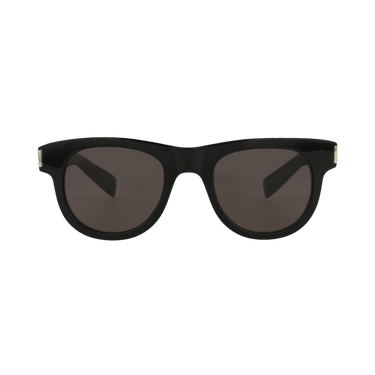 Saint Laurent Round Sunglasses — Black
