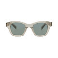 Saint Laurent Square Sunglasses — Tan