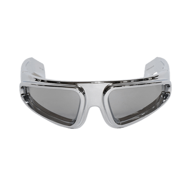 Rick Owens Ryder Sunglasses — Silver