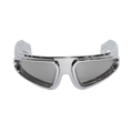 Rick Owens Ryder Sunglasses — Silver