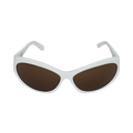 VAQUERA Cat Eye Sunglasses — White