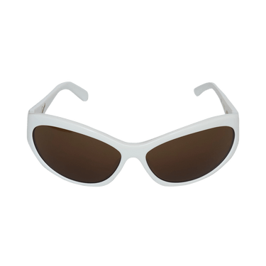 VAQUERA Cat Eye Sunglasses — White