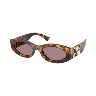 Miu Miu Glimpse Sunglasses — Brown