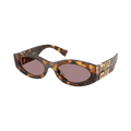 Miu Miu Glimpse Sunglasses — Brown