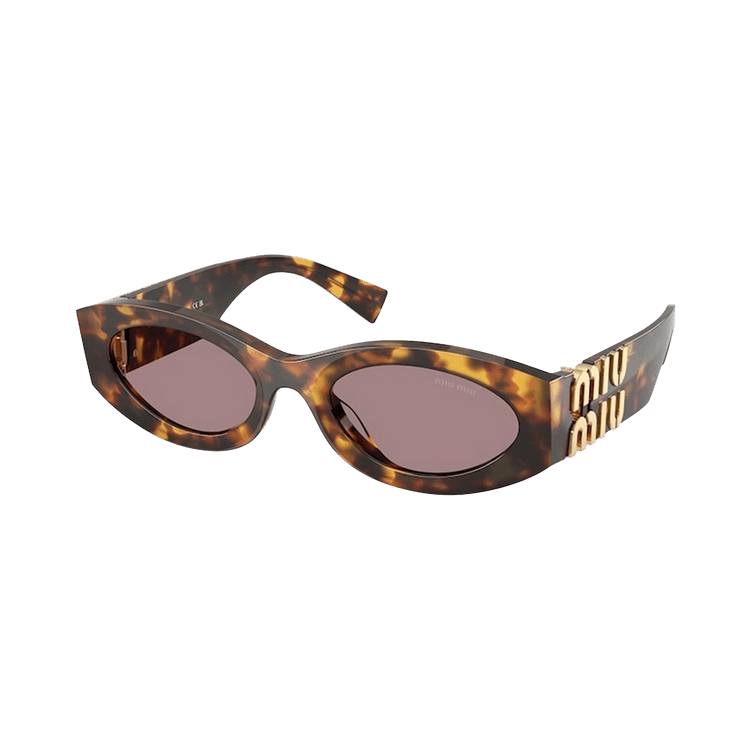 Miu Miu Glimpse Sunglasses — Brown