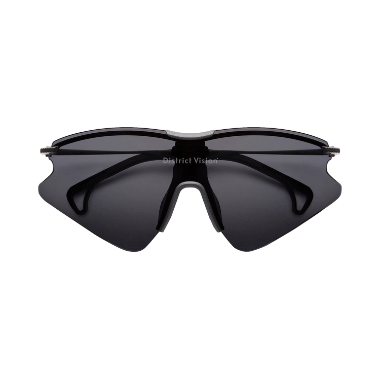 District Vision Kohei Aero Blade Ti Sunglasses — Grey
