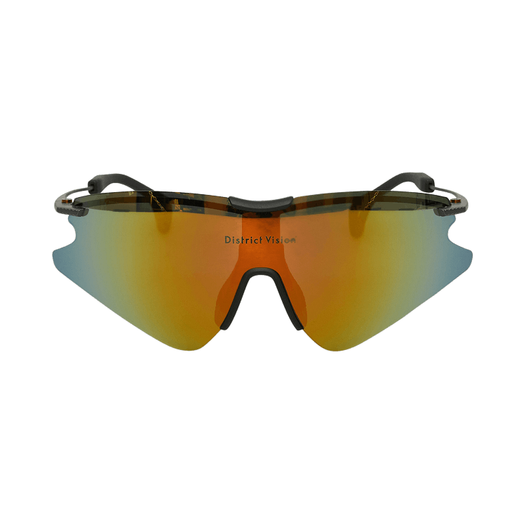 District Vision Kohei Aero Blade Ti Sunglasses — Grey