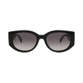 Alexander McQueen Round Sunglasses — Black