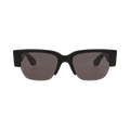 Alexander McQueen Square Sunglasses — Black