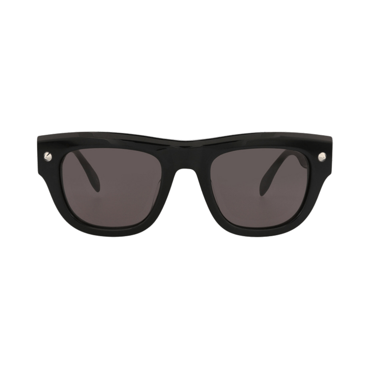 Alexander McQueen Square Sunglasses — Black
