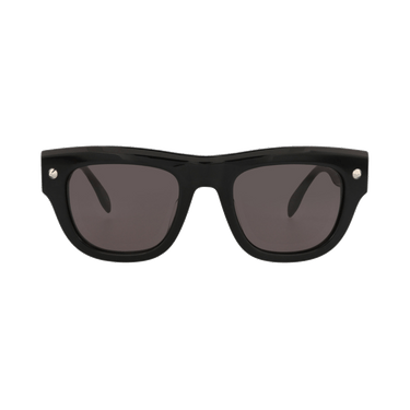 Alexander McQueen Square Sunglasses — Black