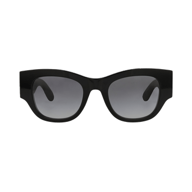 Alexander McQueen Square Sunglasses — Black