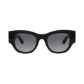 Alexander McQueen Square Sunglasses — Black