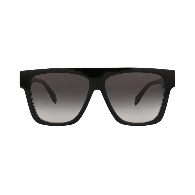 Alexander McQueen Square Sunglasses — Black