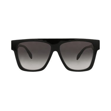 Alexander McQueen Square Sunglasses — Black