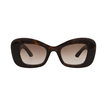 Alexander McQueen Cat Eye Sunglasses — Brown