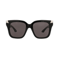 Alexander McQueen Square Sunglasses — Black