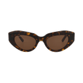 Balenciaga Cat Eye Sunglasses — Brown