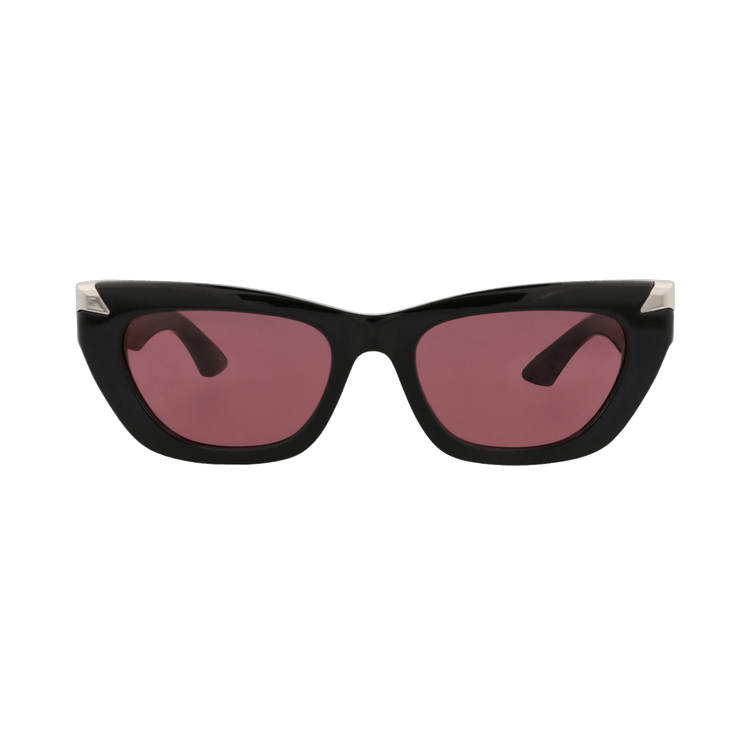 Alexander McQueen Cat Eye Sunglasses — Black