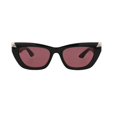 Alexander McQueen Cat Eye Sunglasses — Black