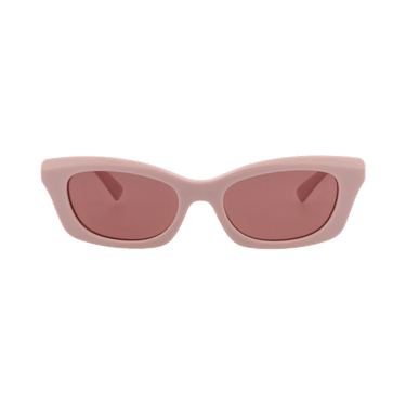 Alexander McQueen Square Sunglasses — Pink