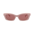 Alexander McQueen Square Sunglasses — Pink