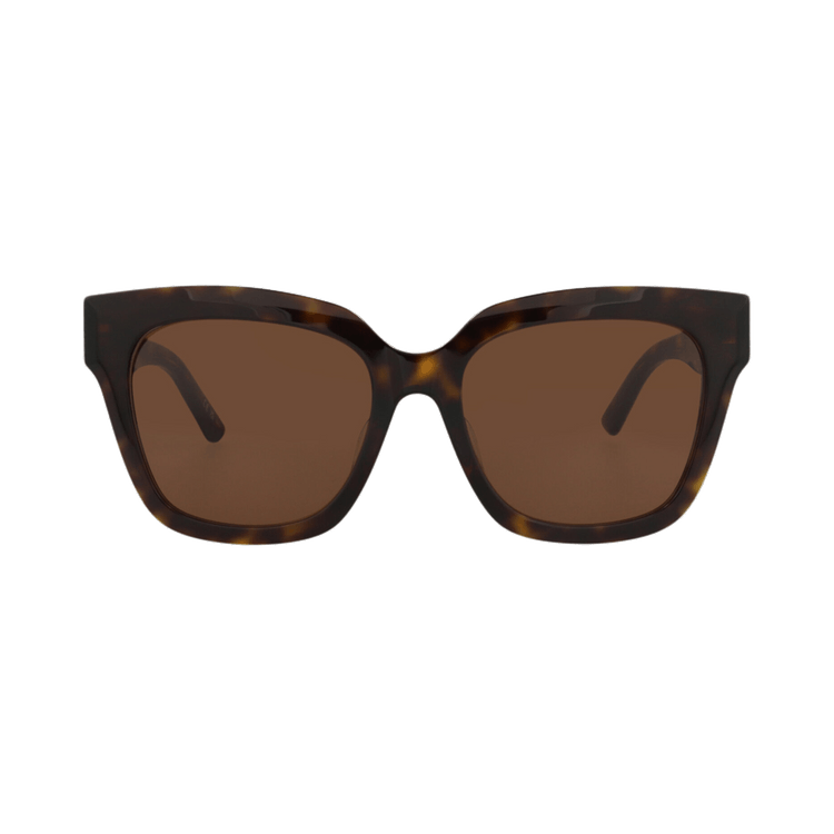 Balenciaga Square Sunglasses — Brown