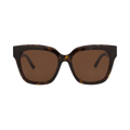 Balenciaga Square Sunglasses — Brown