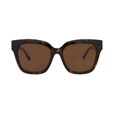 Balenciaga Square Sunglasses — Brown